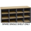 RAPID WORKER PIGEON HOLE UNIT ADDITIONAL SHELF 236 X 356MM NATURAL OAK