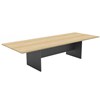 RAPID WORKER BOARDROOM TABLE 3200 X 1200MM OAKIRONSTONE