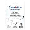 PAPERMATE KILOMETRICO BALLPOINT PENS MEDIUM BLACK PACK 10