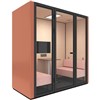 RAPIDLINE BQUIET ACOUSTIC MEETING POD 24 PERSON CUSTOM COLOUR