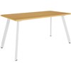 RAPIDLINE ETERNITY MEETING TABLE 1500 X 750MM BEECHWHITE