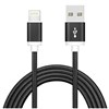 ASTROTEK USB MALE TO 8 PIN MALE LIGHTNING DATA SYNC CHARGER CABLE FOR IPHONE 1M BLACK