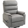 RAPIDLINE HOME ELEVATE GEORGIA LIFT CHAIR TRIPLE MOTOR MEDIUM FABRIC MANISA FOSSIL