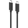 COMSOL CABLE THUNDERBOLT 3 USBC TO USBC 20GBPS 2M BLACK