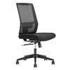 BURO MANTRA CHAIR MESH BACK WITHOUT ARMS 645 X 585 X 1165MM BLACK