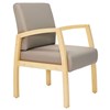 BURO BELLA GUEST CHAIR WITH ARMS DILLON PU STRATUS