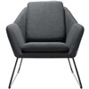 RAPIDLINE CARDINAL SINGLE SEATER ARM CHAIR CHARCOAL