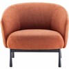 RAPIDLINE COSMOS LOUNGE CHAIR 1 SEATER RUST