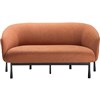 RAPIDLINE COSMOS LOUNGE CHAIR 2 SEATER RUST