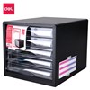 DELI DESKTOP 5 DRAW DOCUMENT FILE CABINET BLACK