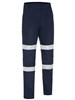 BISLEY APEX 240 FR RIPSTOP PANTS WITH BIOMOTION REFLECTIVE TAPE  NAVY  SIZE 87R