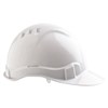 HARD HAT V6 VENTED 6 POINT PUSH LOCK HARNESS  WHITE