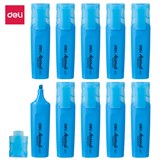 DELI ACCENT HIGHLIGHTER CHISEL TIP BLUE BOX 10