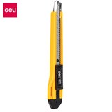 DELI CUTTING KNIFE 9MM YELLOWBLACK