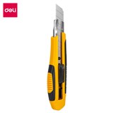 DELI PRO HEAVY DUTY CUTTING KNIFE 18MM YELLOWBLACK