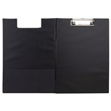 DELI CLIPFOLDER PVC A4 BLACK