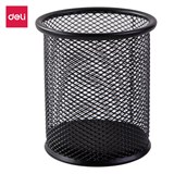 DELI METAL WIRE MESH PENCIL CUP BLACK