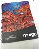 MULGA SPIRAL NOTEBOOK SIDE BOUND 240 PAGE A4