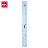 DELI ECO PVC FLEXIBLE RULER 30CM BLUE