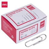 DELI SMALL PAPER CLIPS 29MM PACK 100