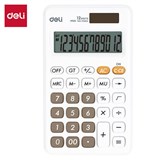 DELI PORTABLE CALCULATOR 12 DIGITS WHITE