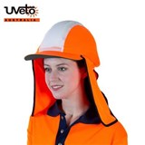 GOBI OVER HAT WITH NECK FLAP  ORANGE