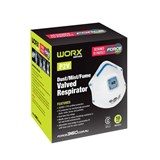 FORCE 360 P2 WITH VALVE DISPOSABLE RESPIRATOR MASK BOX 10