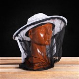 MOONDYNE DELUX POP UP PROTECTION SYSTEM  HAT  NET  FLAP  WHITE