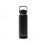MOONDYNE 1200ML STAINLESS STEEL VACUUM INSULATED THERMAL BOTTLE  BLACK