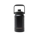 MOONDYNE 2500ML STAINLESS STEEL VACUUM INSULATED THERMAL BOTTLE  BLACK