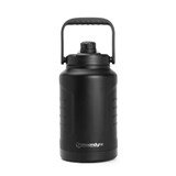 MOONDYNE 4000ML STAINLESS STEEL VACUUM INSULATED THERMAL BOTTLE  BLACK