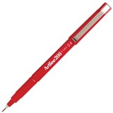 ARTLINE 200 FINELINER PEN 04MM RED BOX 12