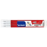 PILOT FRIXION ERASABLE GEL INK PEN REFILL 10MM RED 3 PACK