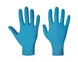 YSF NITRILE DISPOSABLE GLOVES BLUE PACK 100  SIZE 2XL