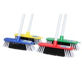 INDOOR METAL HANDLE BROOM 1200MM RED