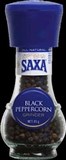SAXA GRINDER BLACK PEPPER 45GM