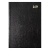 DEBDEN KYOTO 3301P99 DAY TO PAGE A5 BLACK