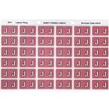 AVERY 43310 LATERAL FILE LABEL SIDE TAB COLOUR CODE J 25 X 38MM MAUVE PACK 180
