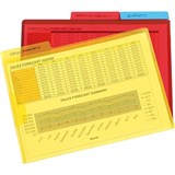 MARBIG LETTER FILE WITH SECURE FLAP AND TAB A4 CLEAR PACK 3