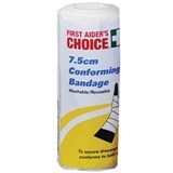 FIRST AIDERS CHOICE CONFORMING BANDAGE 75MM