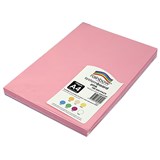 RAINBOW SYSTEM BOARD 150GSM A4 PINK PACK 100