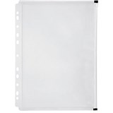 MARBIG BINDER POCKET ZIP CLOSURE A4 CLEAR