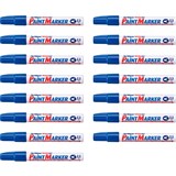 ARTLINE 400 PAINT MARKER BULLET 23MM BLUE BOX 15