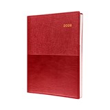 COLLINS VANESSA 345V15 DIARY WEEK TO VIEW A4 RED
