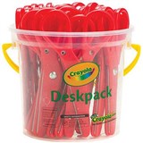 CRAYOLA SAFETY SCISSORS 125MM RED CLASSPACK TUB 20