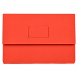 MARBIG SLIMPICK DOCUMENT WALLET FOOLSCAP RED