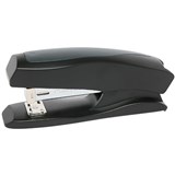 MARBIG DESKTOP PLASTIC HALF STRIP STAPLER BLACK