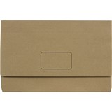 MARBIG ENVIRO DOCUMENT WALLET FOOLSCAP KRAFT PACK 10