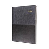 COLLINS VANESSA 145V99 DIARY DAY TO PAGE A4 BLACK 2026