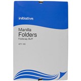 MANILLA FOLDERS FOOLSCAP BUFF BOX 100